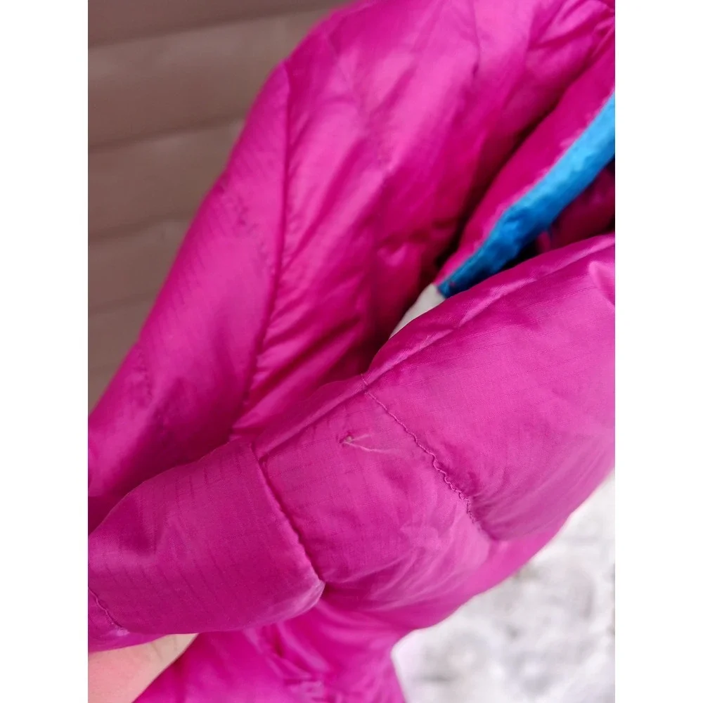 Mountain Hardwear Nitrous Jacket 800 Goose Down Womens Sz S Hot Rod Zip Puffer